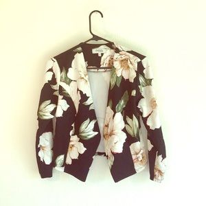 Floral Blazer Charlotte Russe Size M.